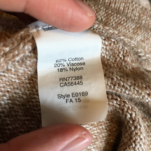 Madewell Landscape Cardigan Beige XS EUC - Picture 8 of 8